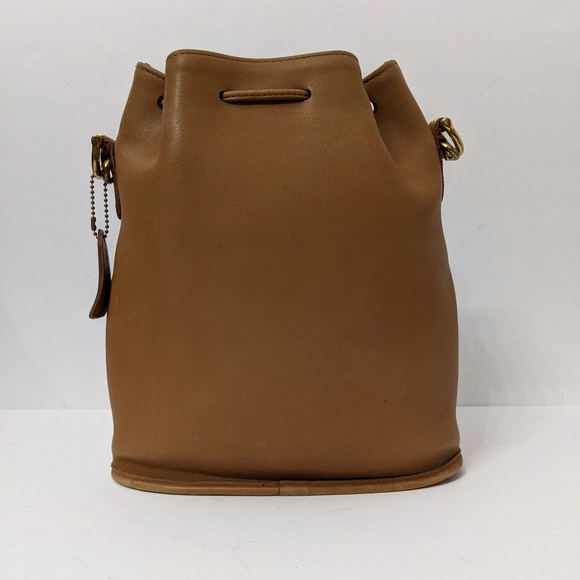 Vintage Coach Equestrian Drawstring Bucket - Picture 2 of 10